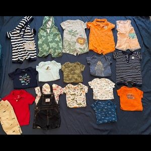 6 months boy summer clothes